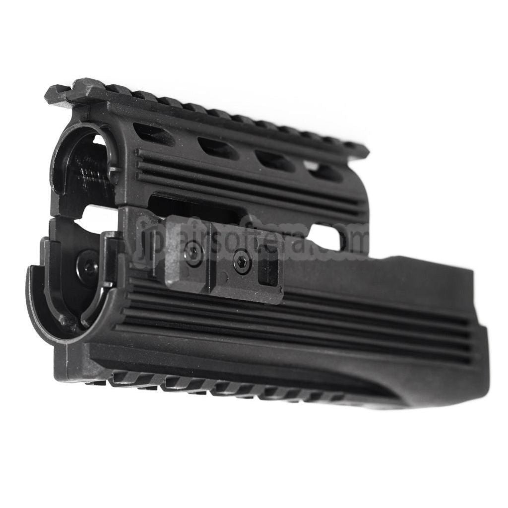 CYMA 上部&下部ハンドガードレールシステム AK74シリーズAEGライフル用 エアソフトガン ブラック