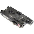 D-BOYS PEQ 2スタイル バッテリーケースボックス RISマウント付き AEG エアソフトガン用 ブラック