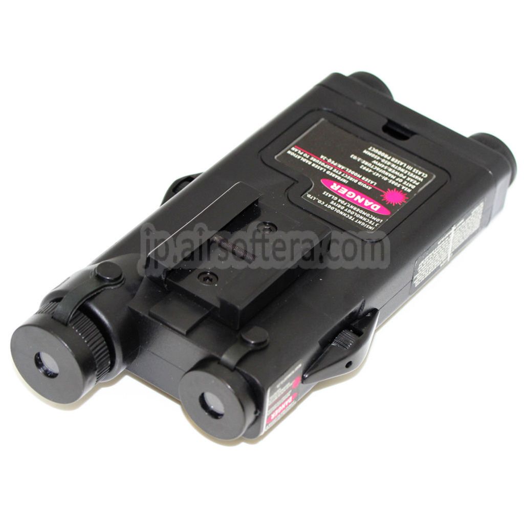 D-BOYS PEQ 2スタイル バッテリーケースボックス RISマウント付き AEG エアソフトガン用 ブラック