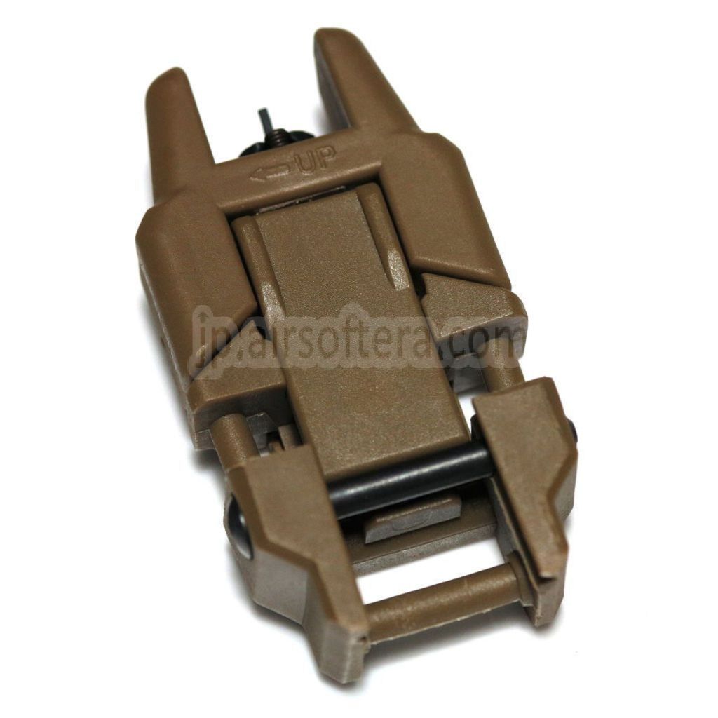 APS Rhino 補助フリップアップフロントサイトAEGライフルエアソフトガン用