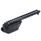 CYMA バレルエクステンションアタッチメントレールマウント CYMA CM030 東京マルイ G18C AEP AEGピストル用 ブラック