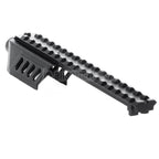 CYMA バレルエクステンションアタッチメントレールマウント CYMA CM030 東京マルイ G18C AEP AEGピストル用 ブラック