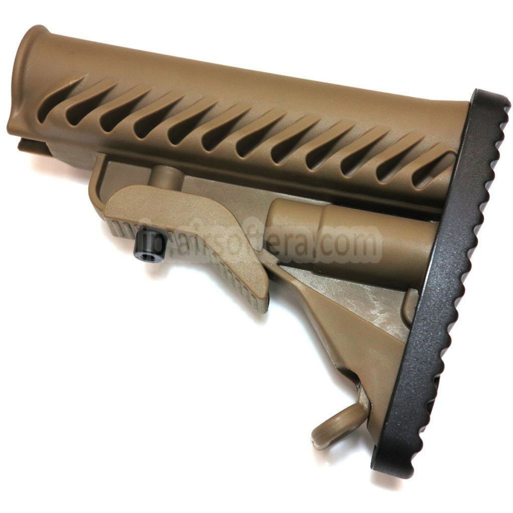 APS バトル テレスタイルストック M4 M16シリーズAEGライフル用 エアソフトガン