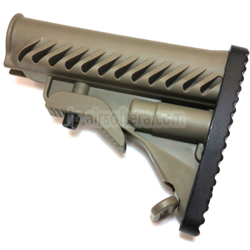 APS バトル テレスタイルストック M4 M16シリーズAEGライフル用 エアソフトガン