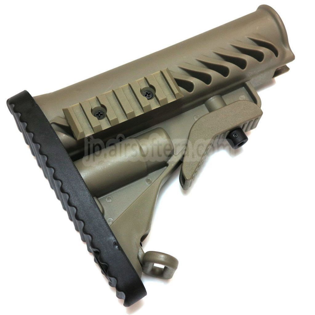 APS バトル テレスタイルストック M4 M16シリーズAEGライフル用 エアソフトガン