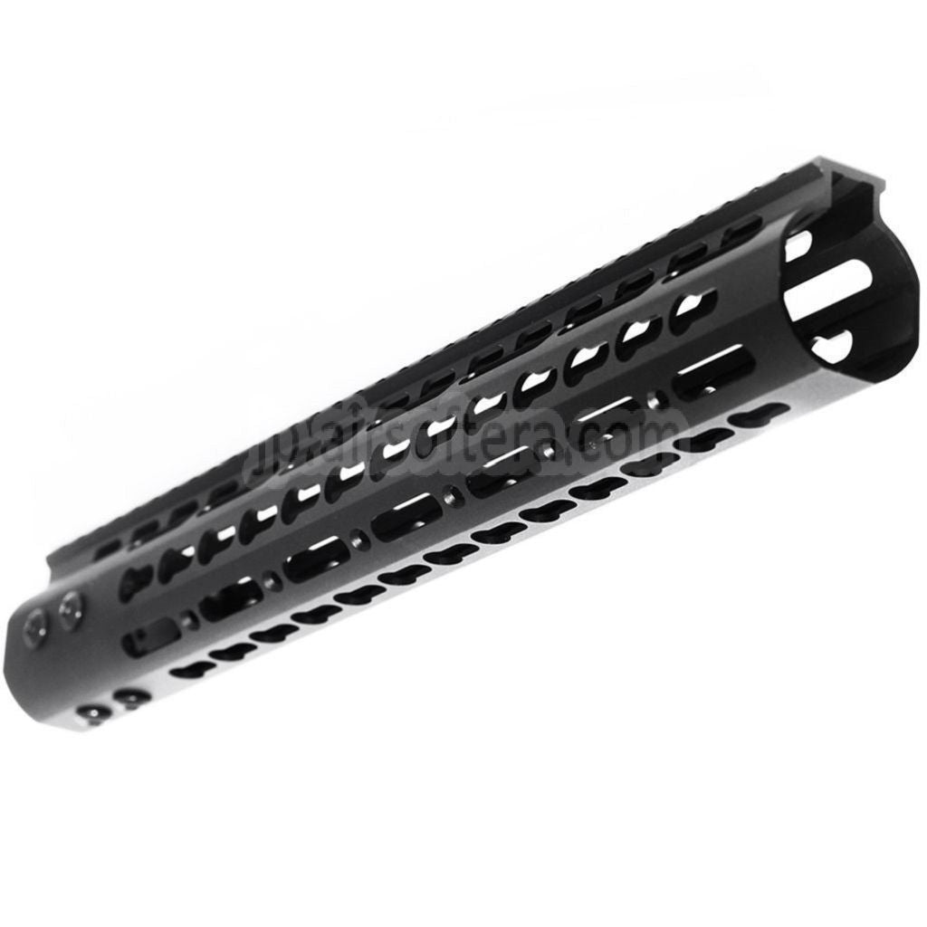 CNCアルミ製 13.5インチ Keymod RASハンドガードレールシステム M4/M16シリーズ AEGライフル用 ブラック