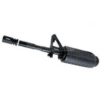 E&C CNC アルミ RAS フロントセット ハンドガードレールシステム 12.5インチアウターバレル付き M4、M16、M4A1シリーズ用AEGライフル エアソフトガン ブラック