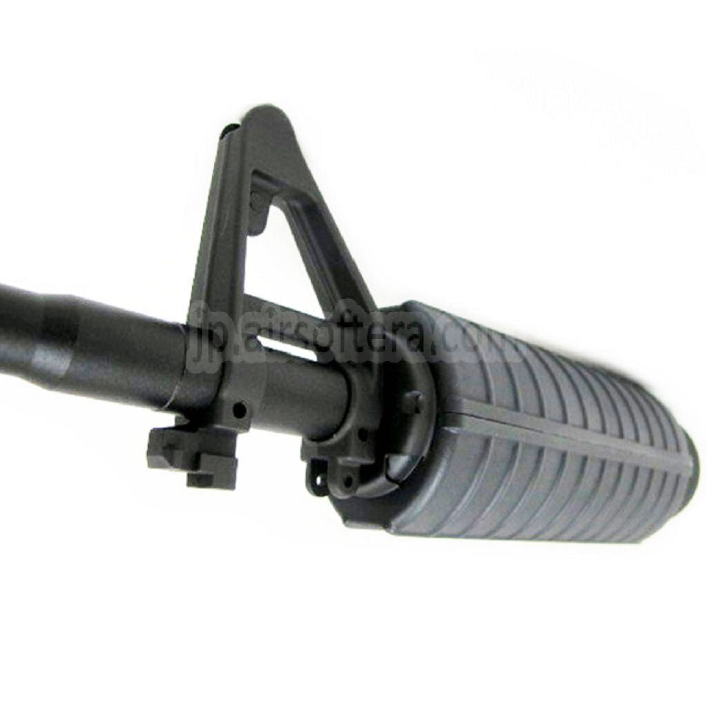 E&C CNC アルミ RAS フロントセット ハンドガードレールシステム 12.5インチアウターバレル付き M4、M16、M4A1シリーズ用AEGライフル エアソフトガン ブラック