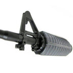 E&C CNC アルミ RAS フロントセット ハンドガードレールシステム 12.5インチアウターバレル付き M4、M16、M4A1シリーズ用AEGライフル エアソフトガン ブラック