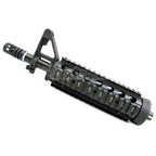 E&C CNCアルミ RASフロントセットハンドガードレールシステム 9.5インチアウターバレル付き M4CQB AEGライフル用 ブラック