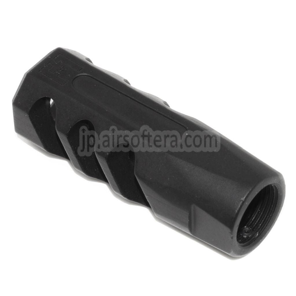 APS EMGライセンス取得 F1 FIREARMS CMB フラットフェイス マズルブレーキ フラッシュハイダー -14mm 逆ネジ 反時計回りバレル ライフル エアソフト