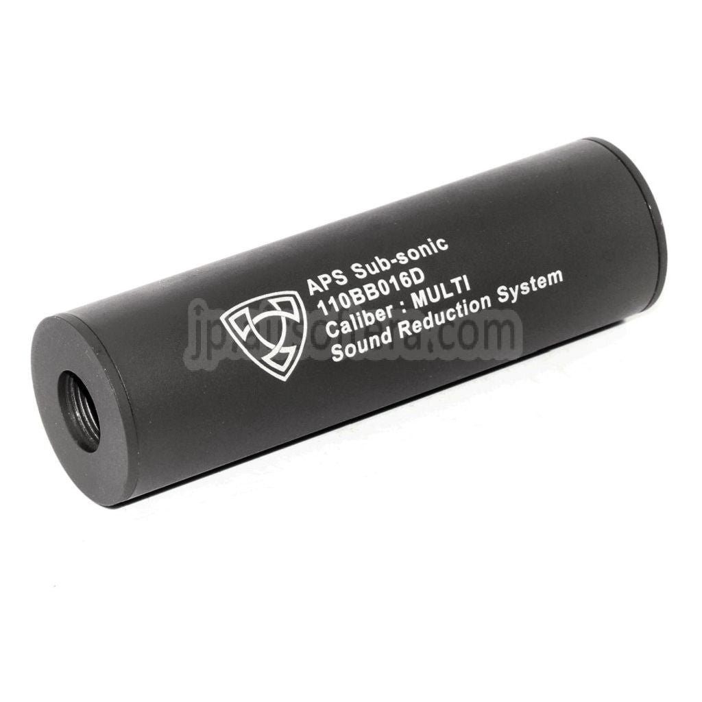APS 110mm アルミサイレンサーサプレッサーバレルエクステンション -14mm CCW 反時計回り / +14mm CW 時計回り スレッド