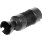 CYMA AK74U メタルフラッシュハイダー -14mm 逆ネジ式バレルライフル用 ブラック