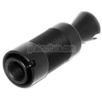 CYMA AK74U メタルフラッシュハイダー -14mm 逆ネジ式バレルライフル用 ブラック