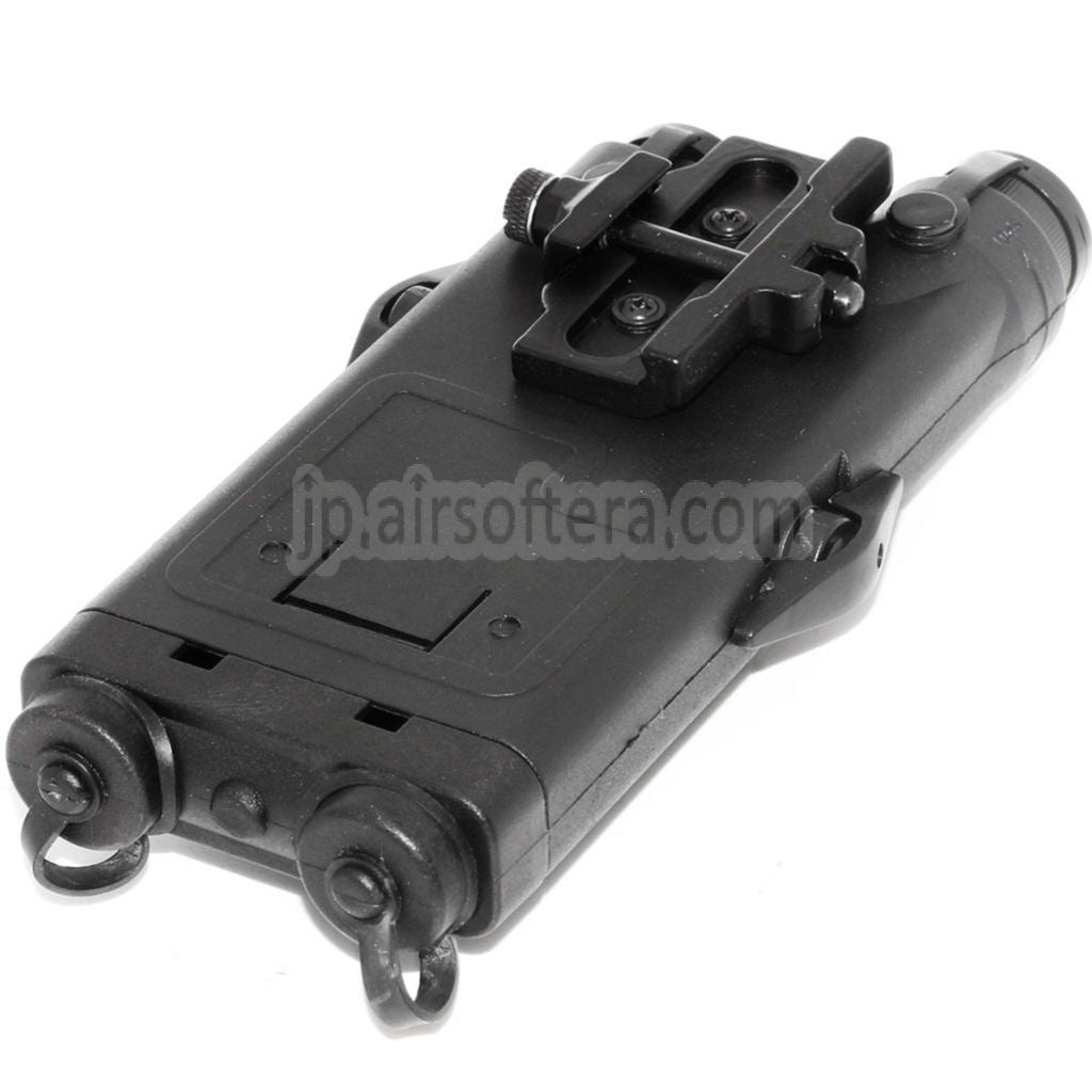 PEQ-2 20mm RISマウント付きAEGライフル用スタイルバッテリーケースボックス  ブラック