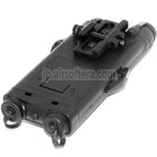 PEQ-2 20mm RISマウント付きAEGライフル用スタイルバッテリーケースボックス  ブラック