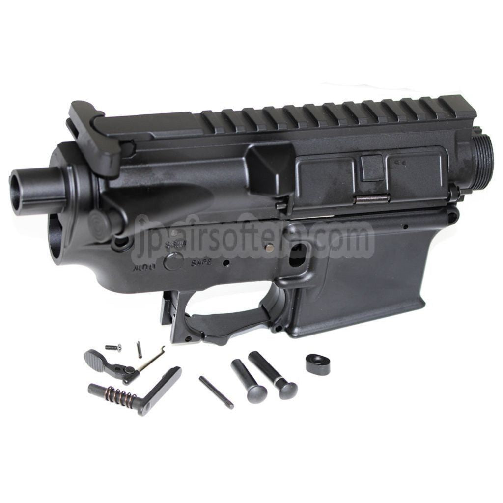 APS アッパー&ロワーボディレシーバー（APS ASR 東京マルイ M4/M16シリーズ電動ガン対応） ブラック