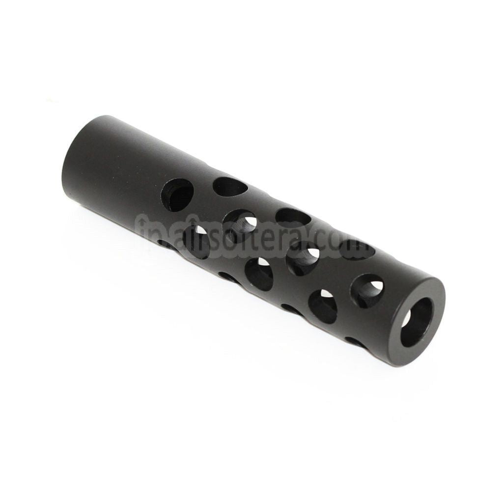 APS RT-S マズルフラッシュハイダー（-14mm 逆ネジ式反時計回りバレル対応） ブラック