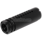 APS UAR マズルフラッシュハイダー（-14mm 逆ネジ式反時計回りバレル対応） ブラック