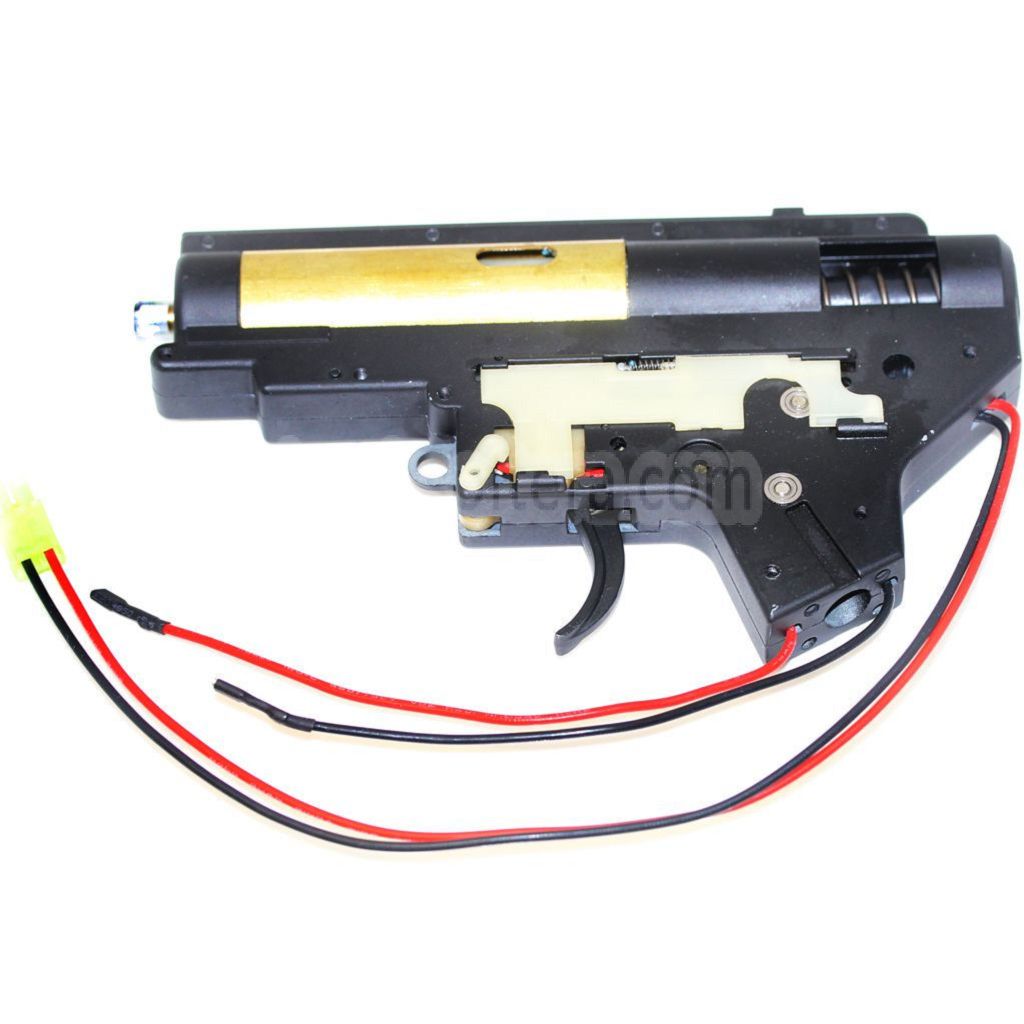 D-BOYS 7mmベアリング AEG 強化ギアボックス バージョン2 M4シリーズ AEGライフル用 エアソフト ブラック