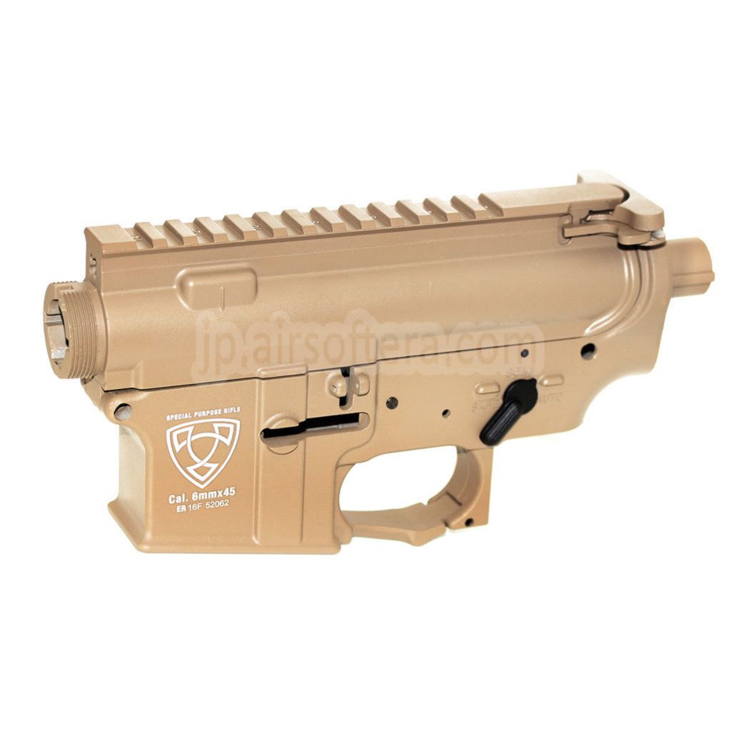 APSロゴ レシーバー（アッパー/ロワーボディ） APS ASR 東京マルイ M4 M16シリーズ AEGライフル エアソフトガン
