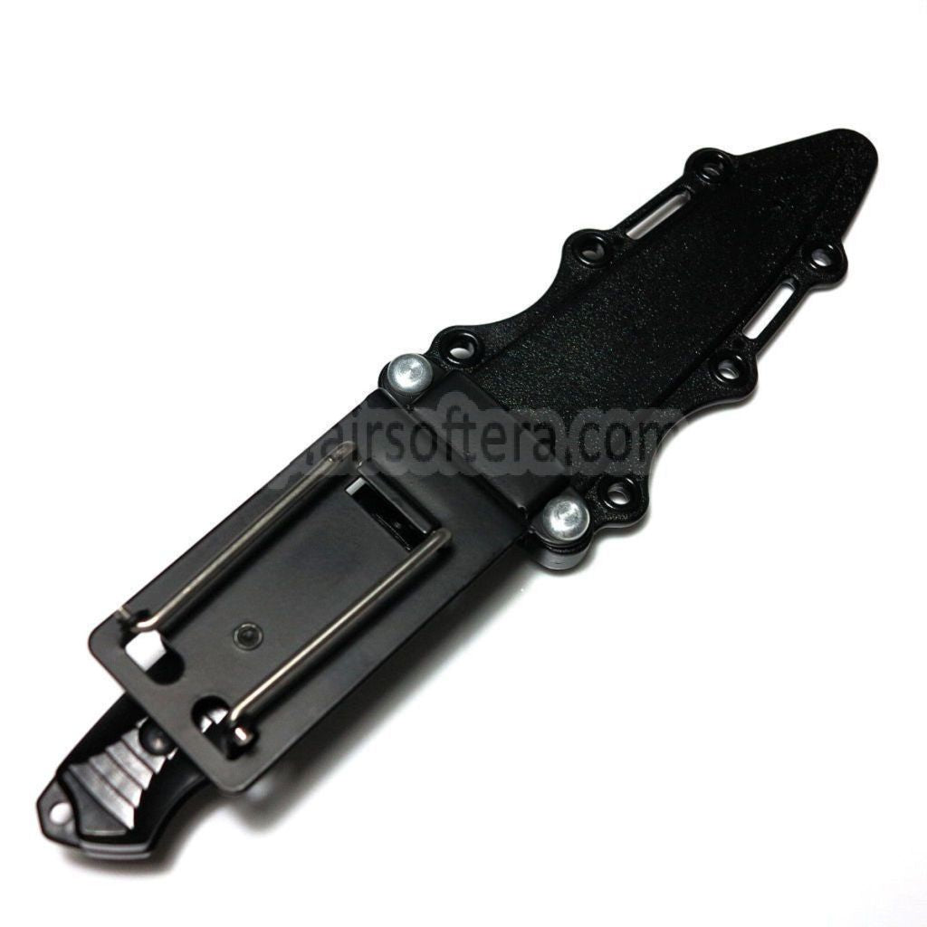 CYMA プラスチック製 141 Nimravus タントーナイフ（ノンシャープ ソフトラバー フェイクナイフ）シース付き