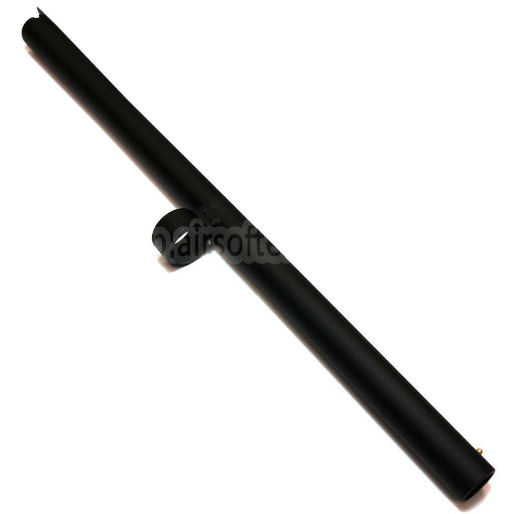 APS 525mm アルミアウターバレル（ボールサイト付き）（CAM870 エアガンショットガン対応）（ブラック）