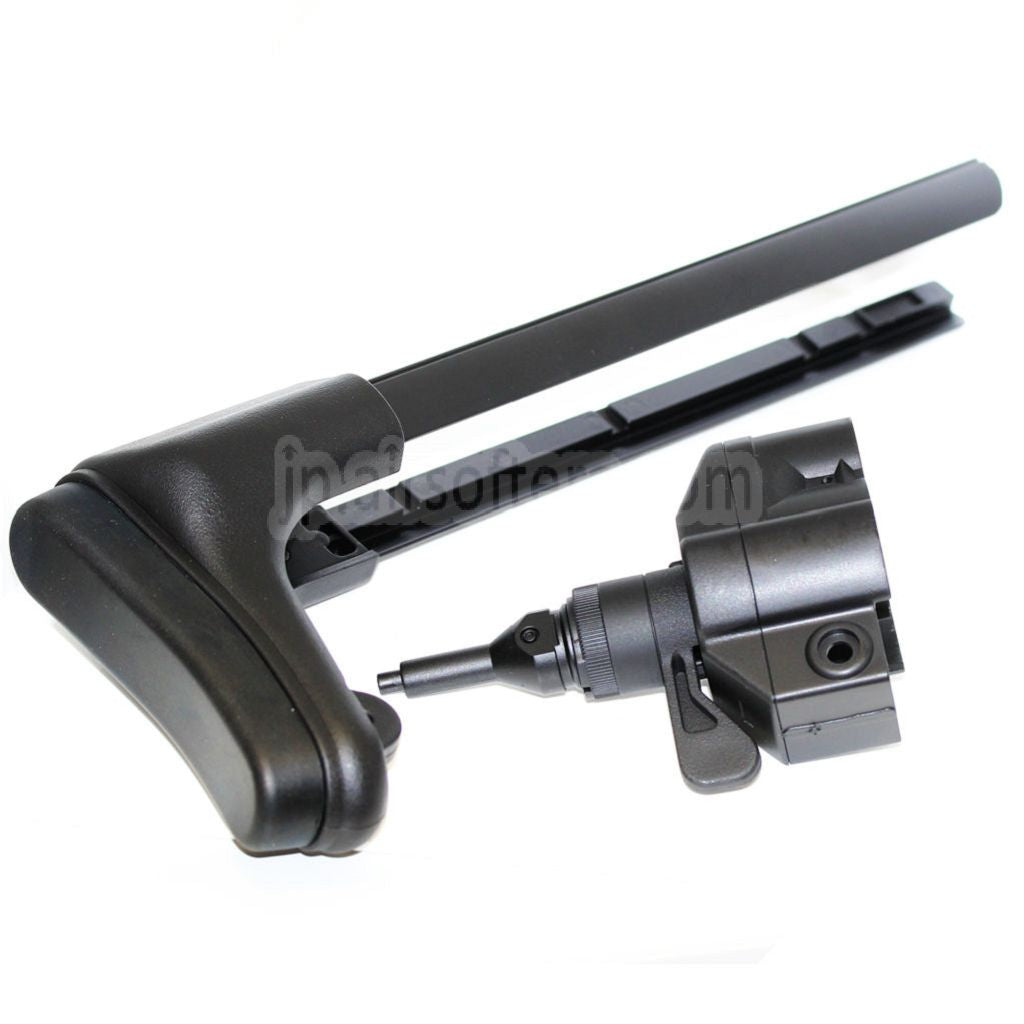 CYMA リトラクタブルストック CYMA CLASSIC ARMY ICS 東京マルイ MP5シリーズ AEGライフル エアソフトガン対応 ブラック