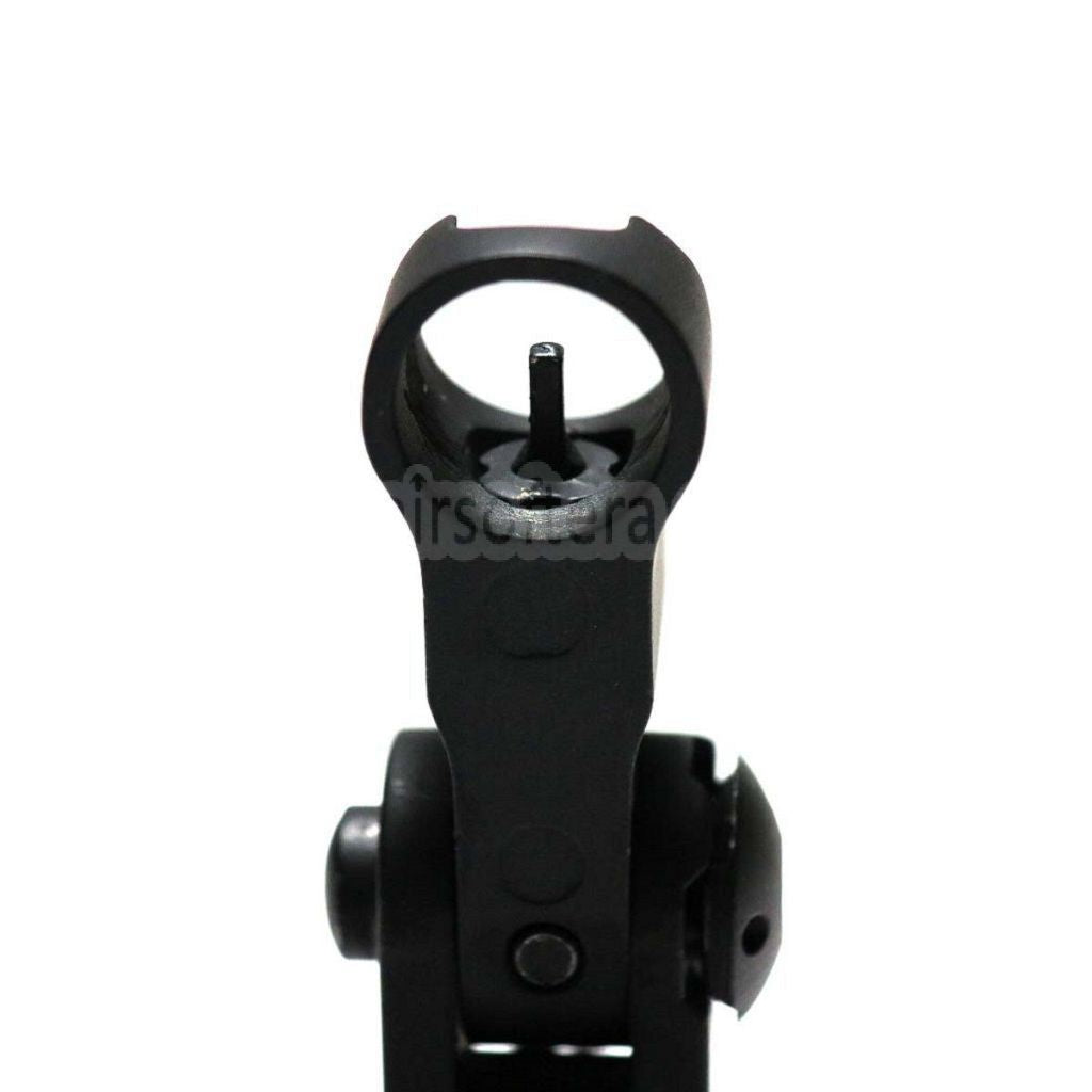 D-BOYS フリップアップ式折りたたみ式フロントサイト（ガスチューブ付き） M4 M16シリーズ AEGライフル エアガン対応