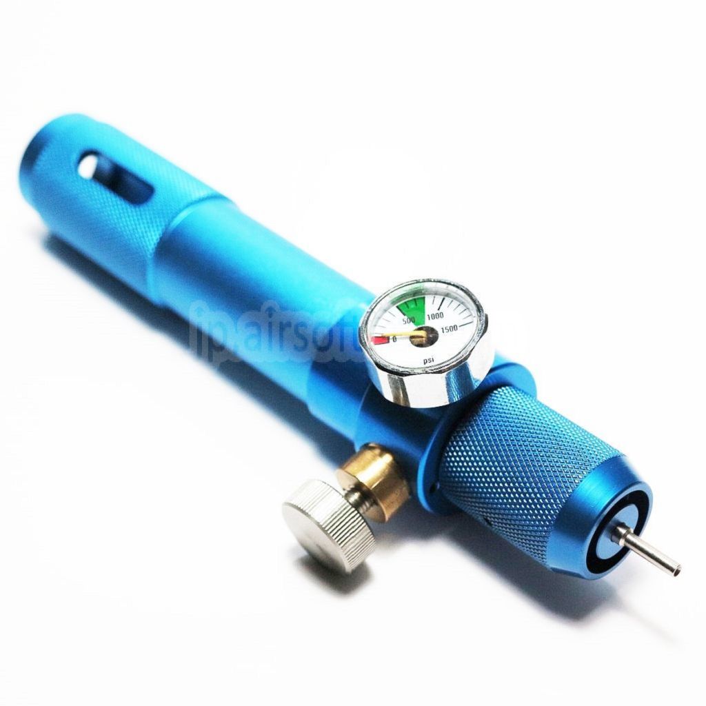 PPS 20g CO2ガス補充 CNCチャージャー PSIゲージ付き