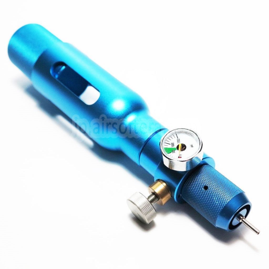 PPS 45g CO2ガス補充 CNCチャージャー PSIゲージ付き
