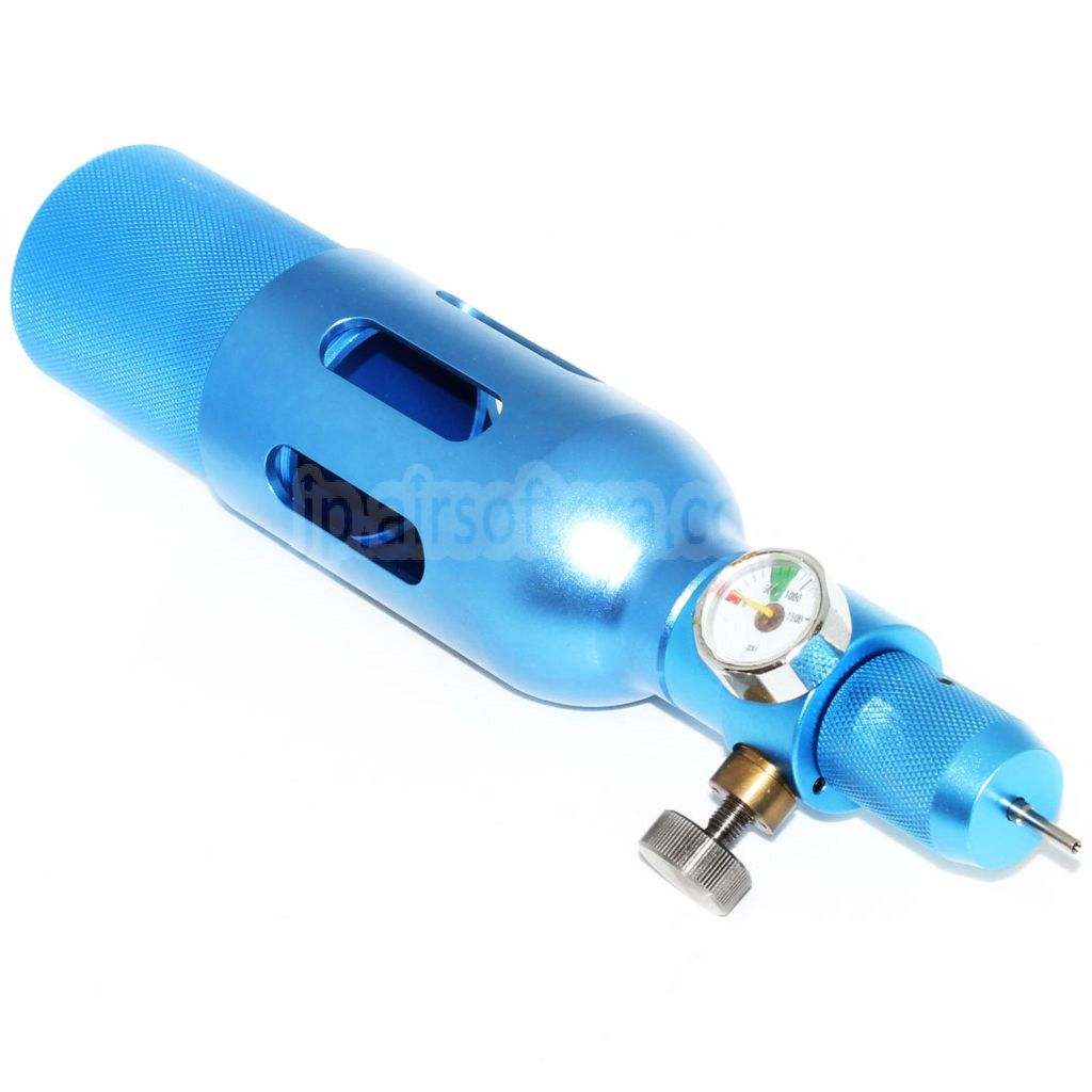 PPS 95g CO2ガス補充 CNCチャージャー PSIゲージ付き