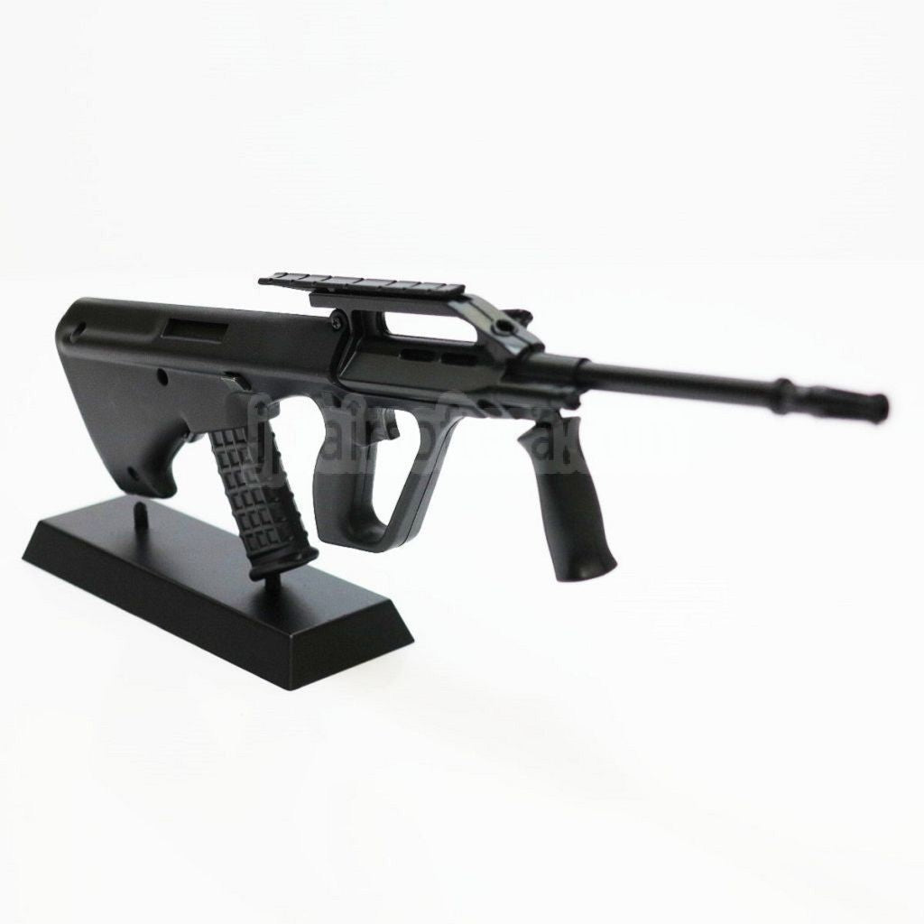12インチ 非可動式トイフィギュア ダミーモデルキット 1/6 AUG ライフル ブラック
