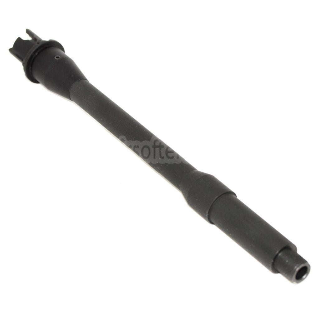 5KU 255mm 10インチ アルミアウターバレル -14mm CCW 反時計回りネジ M4 M16シリーズ AEGライフルに適合 エアソフト ブラック
