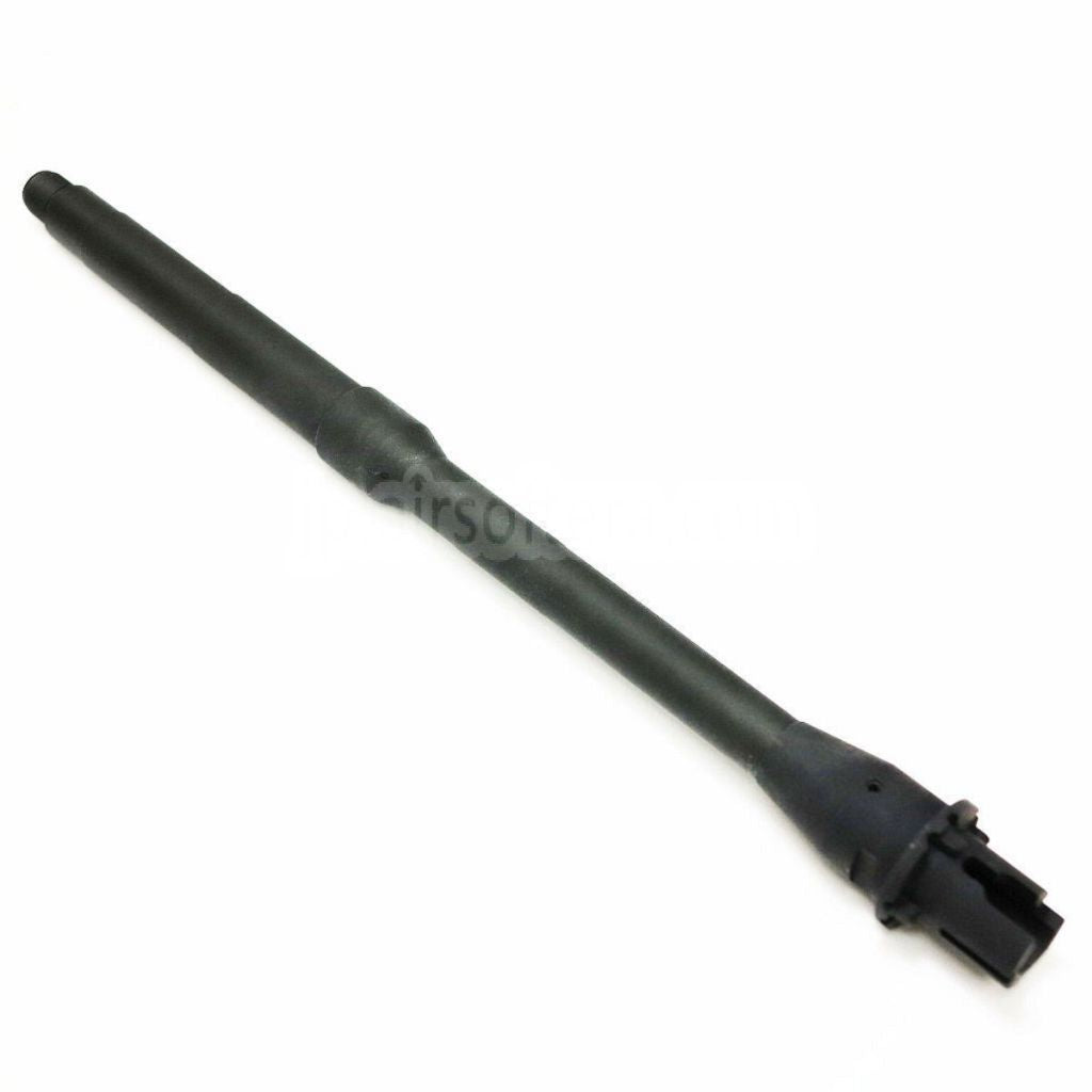 5KU 320mm 12.5インチ アルミアウターバレル カービン長 - 14mm CCW 反時計回りネジ M4 M16シリーズ AEGライフルに適合 エアソフト ブラック