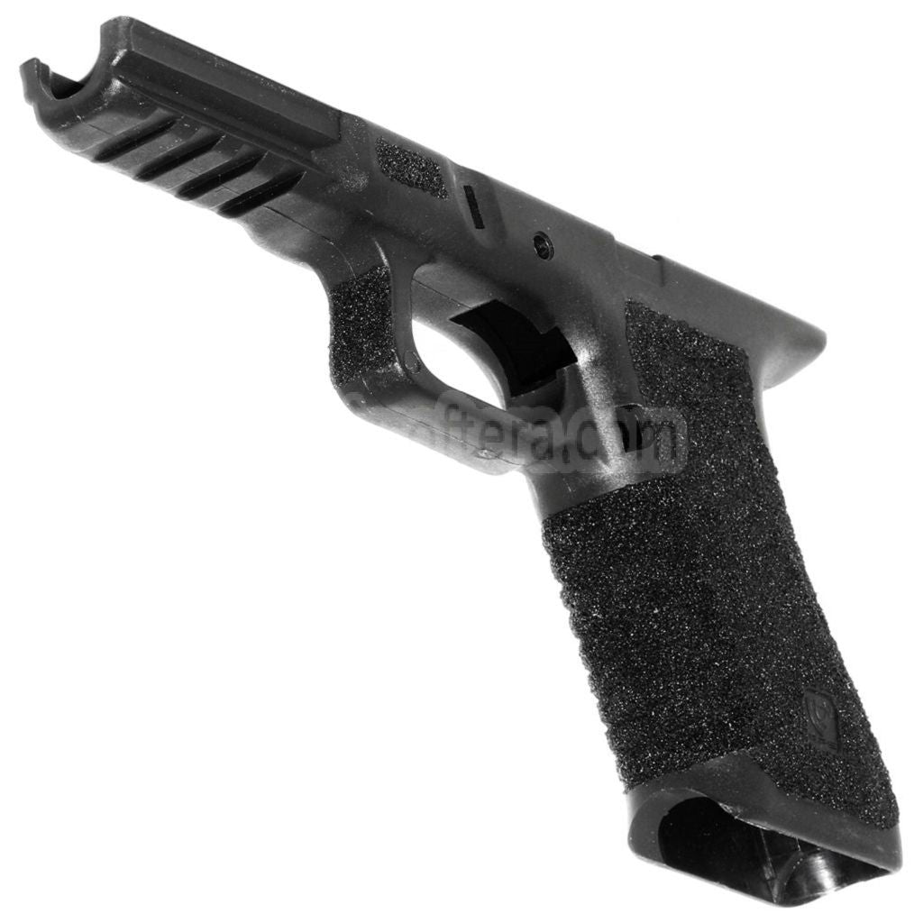 APS ポリマー製スティップリング ロアフレーム ACP601 ACP606 Black Hornet 東京マルイ G17 G18C G34 G35 シリーズ GBB ピストル エアソフト ブラック