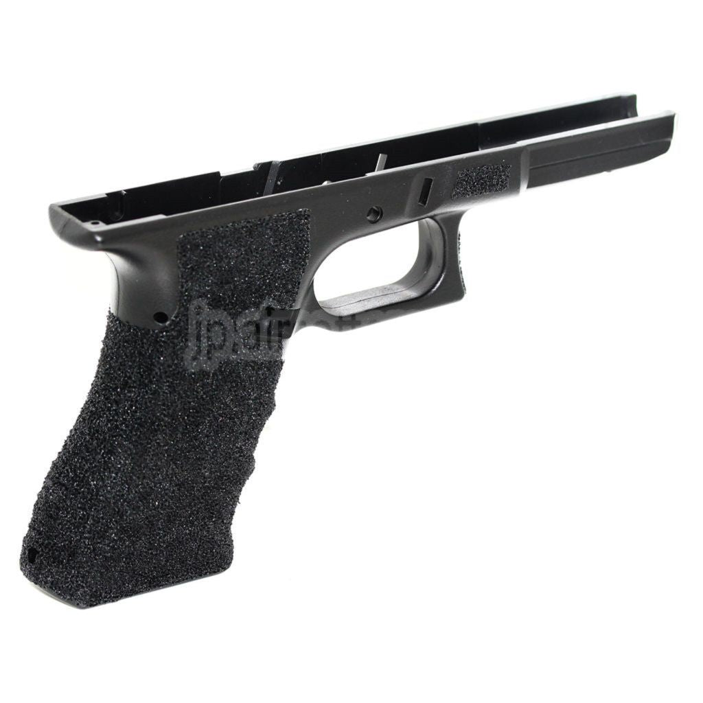 APS ポリマー製 カスタム スティップリング ロアフレーム ACP601 ACP606 Black Hornet 東京マルイ G17 G18C G34 G35 シリーズ GBB ピストル エアソフト ブラック