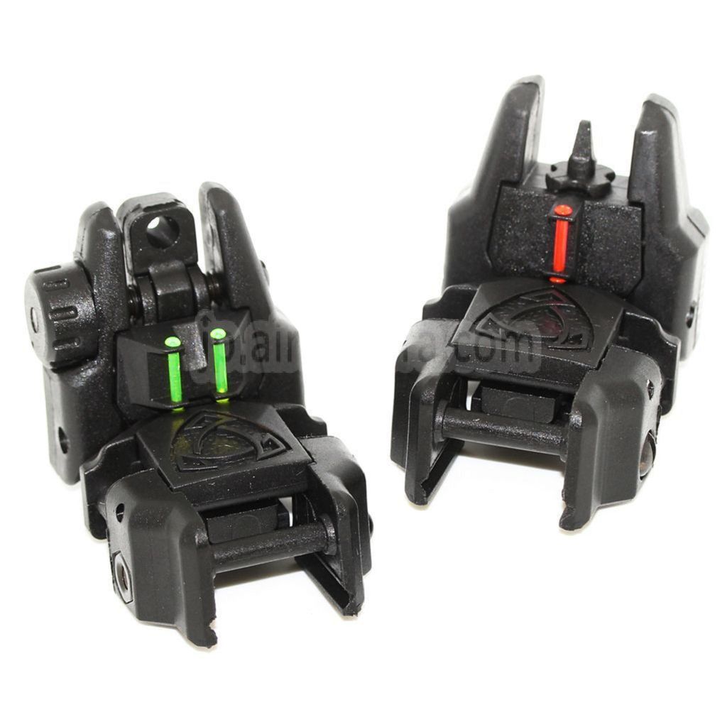 APS Rhinoファイバーオプティックフロントリアサイトセット（ミルスタンダード1913ピカティニーレール対応）