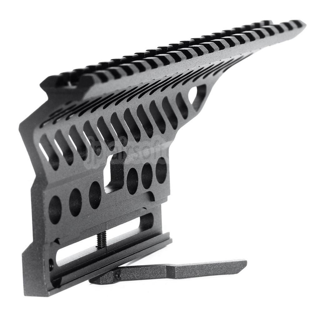 20mmスコープマウント AKシリーズAEGライフル用 ブラック