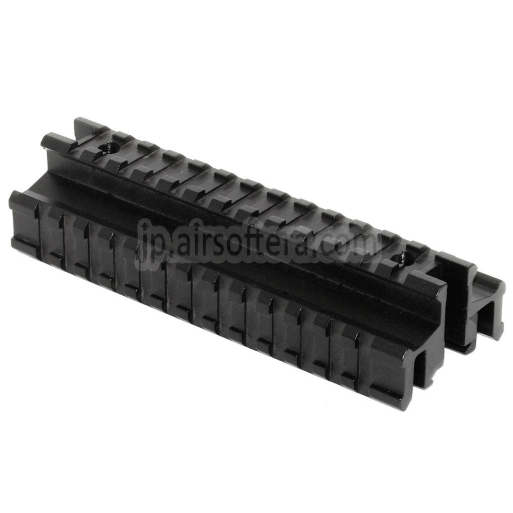 タクティカルトライレールマウントベース 20mmレールシステムライフル用 ブラック