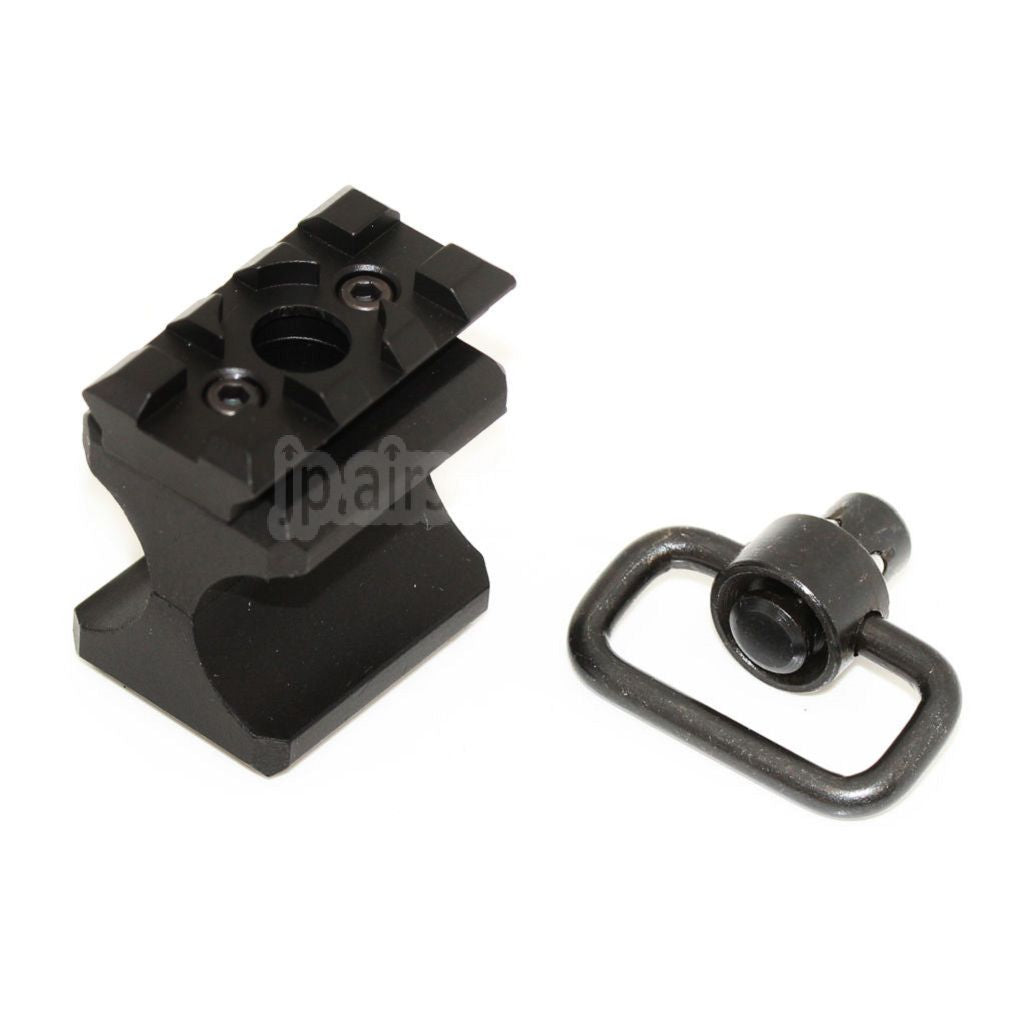 APS タクティカルピカティニーレール（スリングスイベル付き）CAM870ショットガン対応（ブラック）