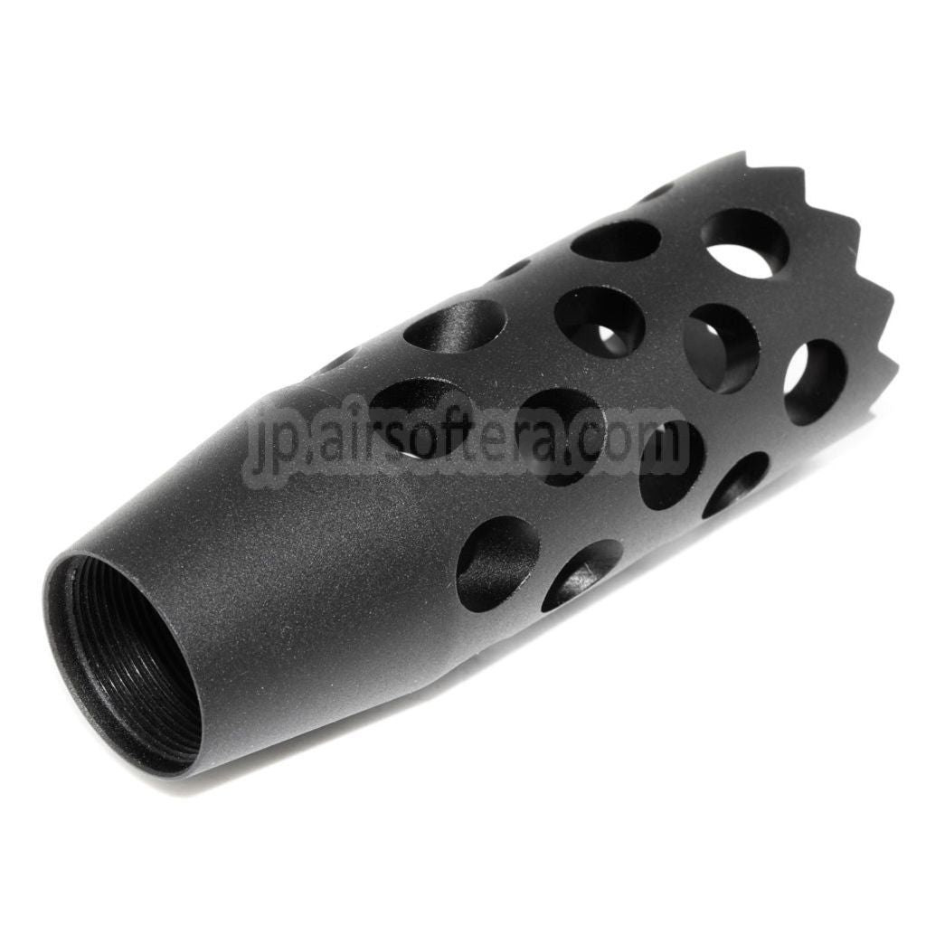 APS 3.5インチ ブリーチングフラッシュハイダー（APS CAM870ショットガン対応）-22mm CCW 反時計回りネジバレル