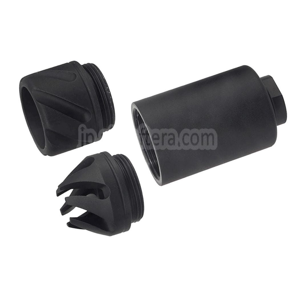 5KU Radical 556 SpitFire フレイミングトルネード コンバーチブルアンプ フラッシュハイダー マズルブレーキ  -14mm CCW 反時計回りネジ