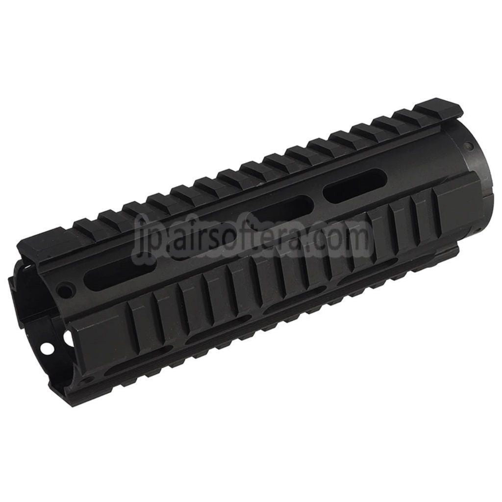 AirsoftEra 7インチアルミRISハンドガードレールシステム M4 M16シリーズAEGライフルに適合 ブラック