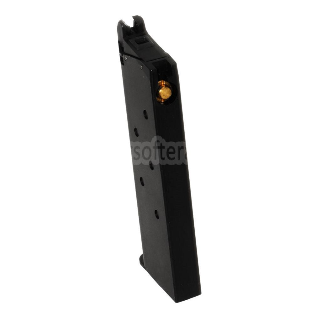 GOLDEN EAGLE 25発ガスマガジン JG GOLDEN EAGLE 3305 3306 3307 DOUBLE BELL ARMY E&C 東京マルイ M1911 シリーズ GBB ピストル エアソフトガンに適合 ブラック