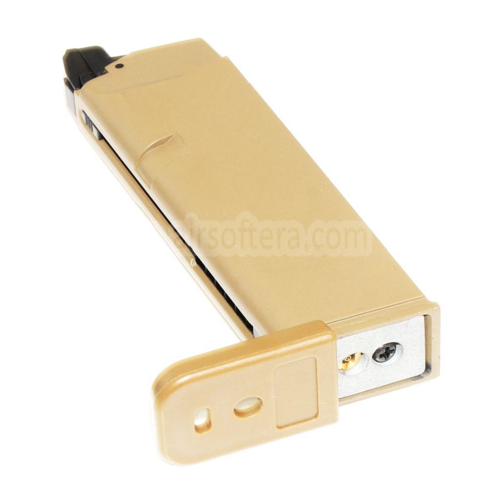 20発ガスマガジン G19 G23 G26シリーズGBBピストル対応