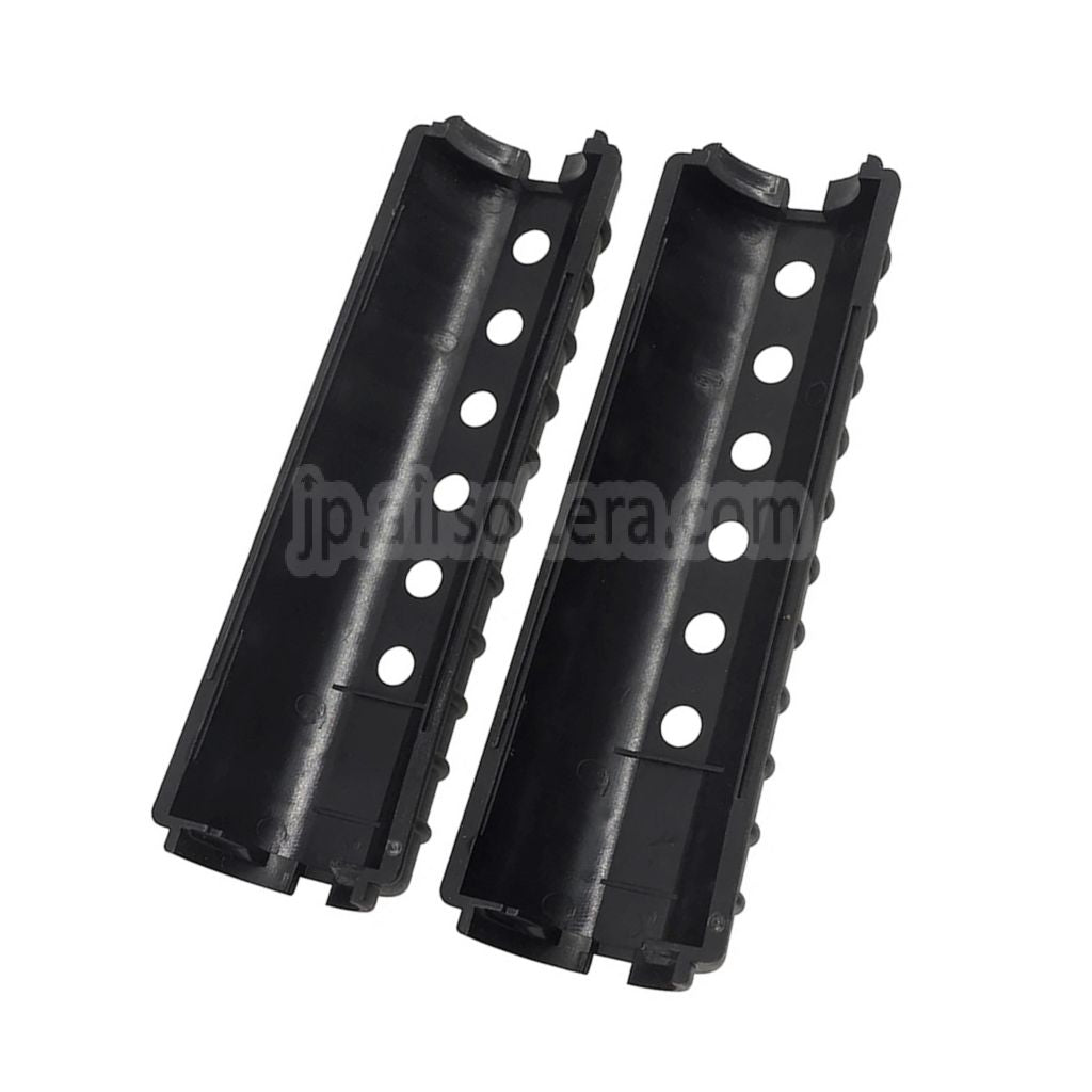 155mm M733スタイル プラスチックハンドガード（CYMA E&C 東京マルイ M4 M16シリーズ電動ガン対応）ブラック