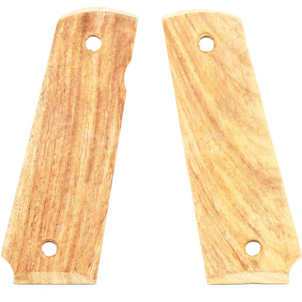 リアルウッドグリップカバー DOUBLE BELL ARMY AW WE KJ 東京マルイ M1911 M.E.U シリーズ70 M45A1 WARRIOR GBBピストル用 エアソフト ライトブラウン