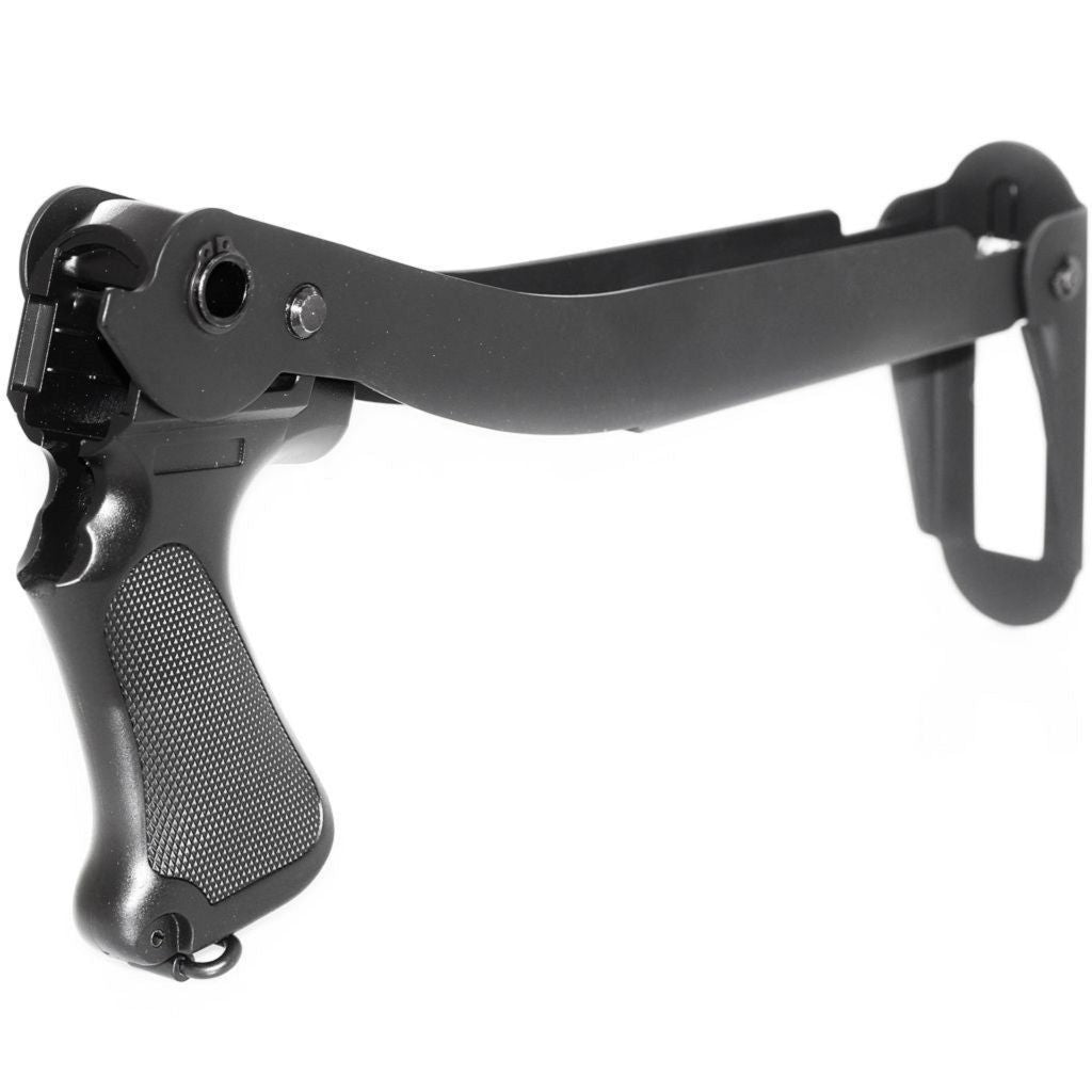 CYMA メタルフォールディングストック（プラスチックグリップ付き）CYMA M870シリーズショットガン対応 ブラック