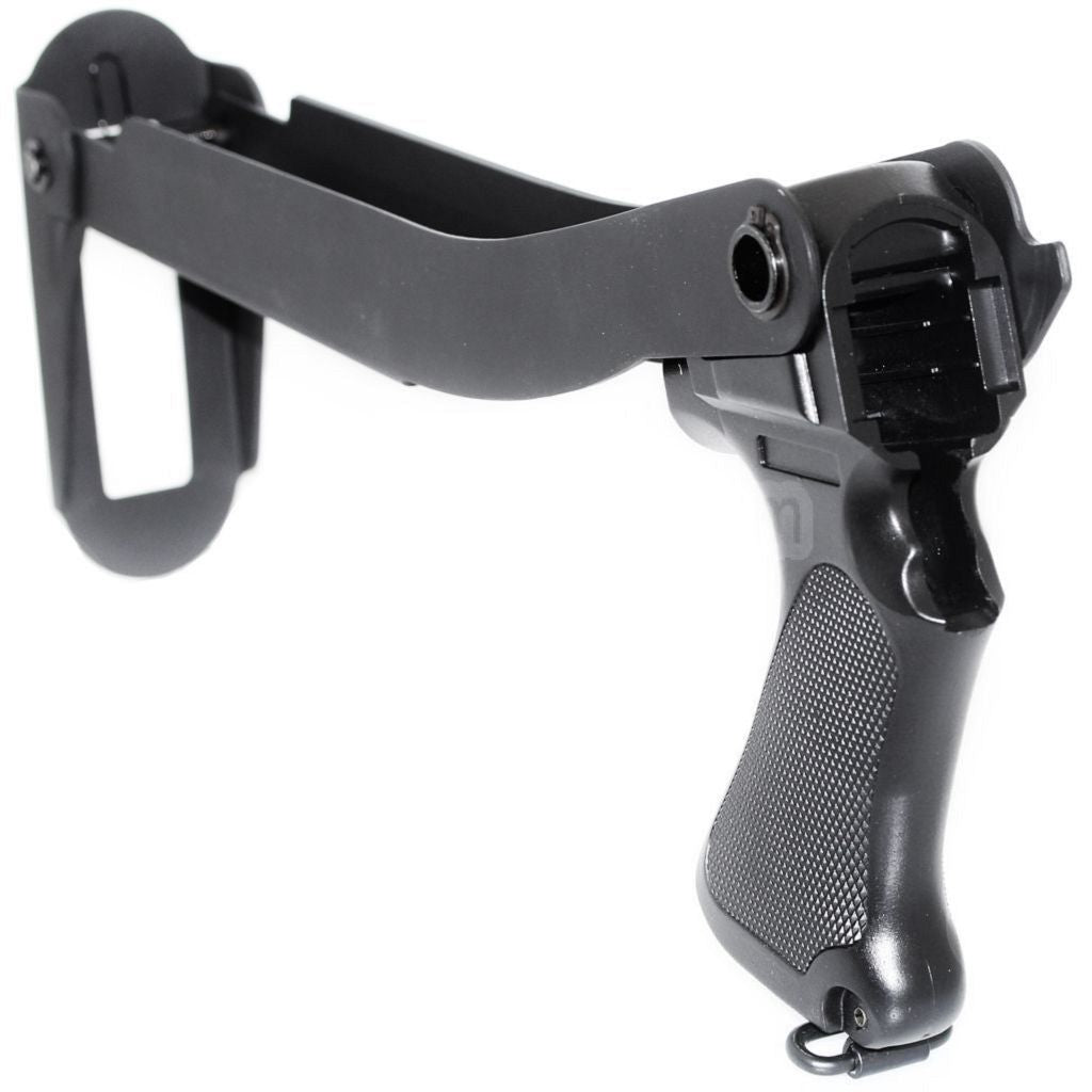 CYMA メタルフォールディングストック（プラスチックグリップ付き）CYMA M870シリーズショットガン対応 ブラック